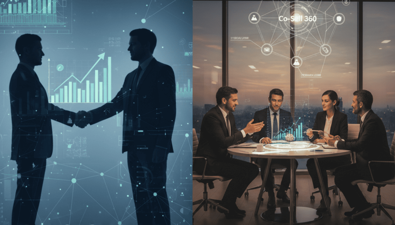 Co-selling evolution from transactional to collaborative partner model