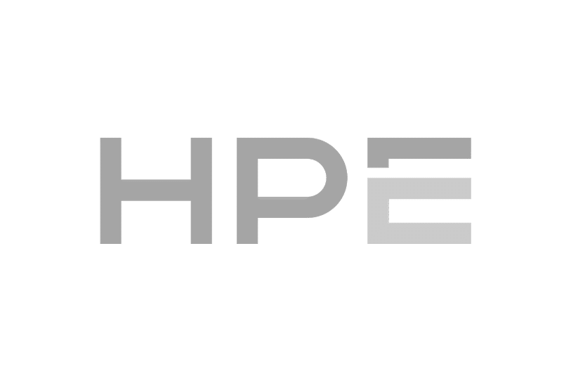 HPE logo - AchieveUnite partner ecosystem client